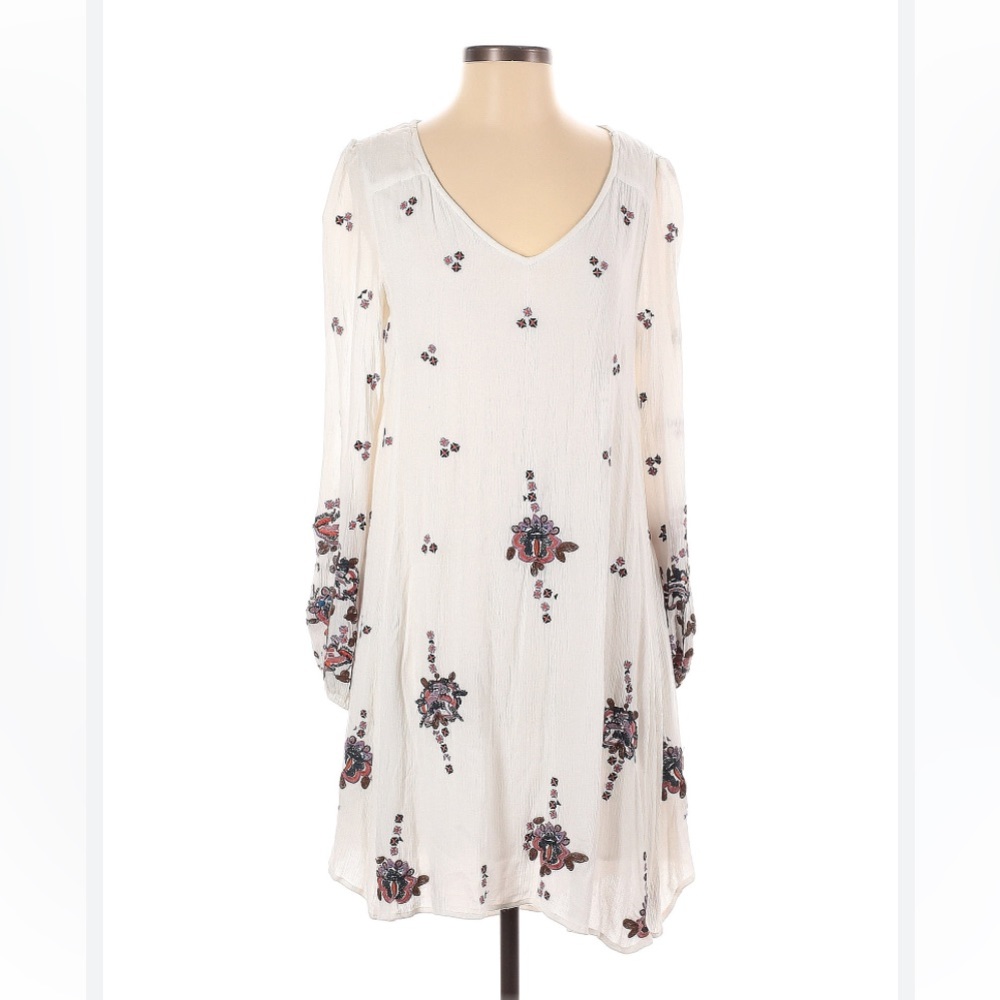Embroidered Free People Dress